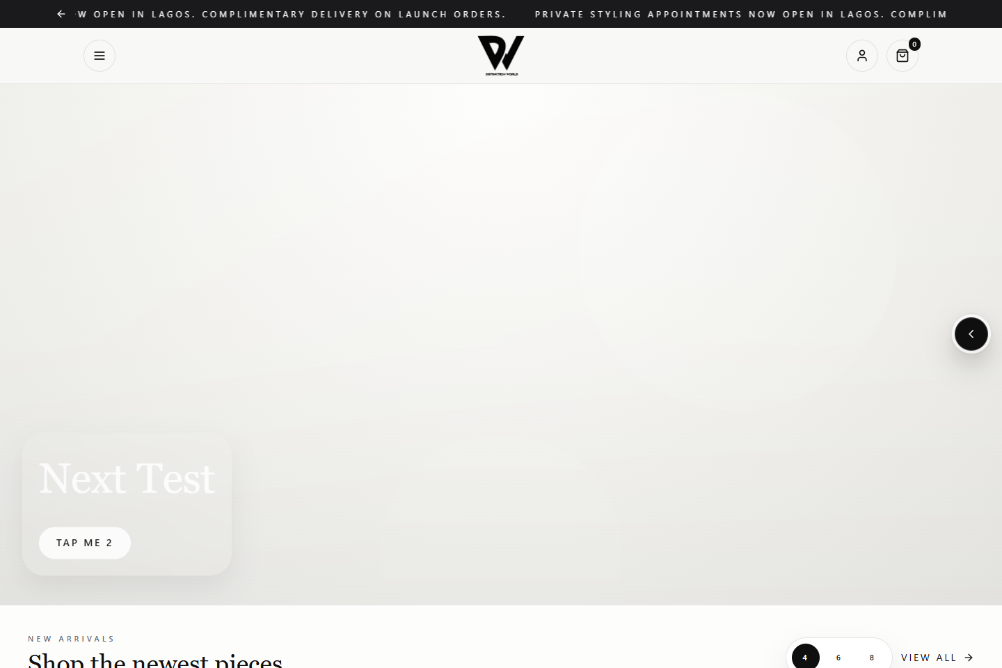 Distinction World screenshot